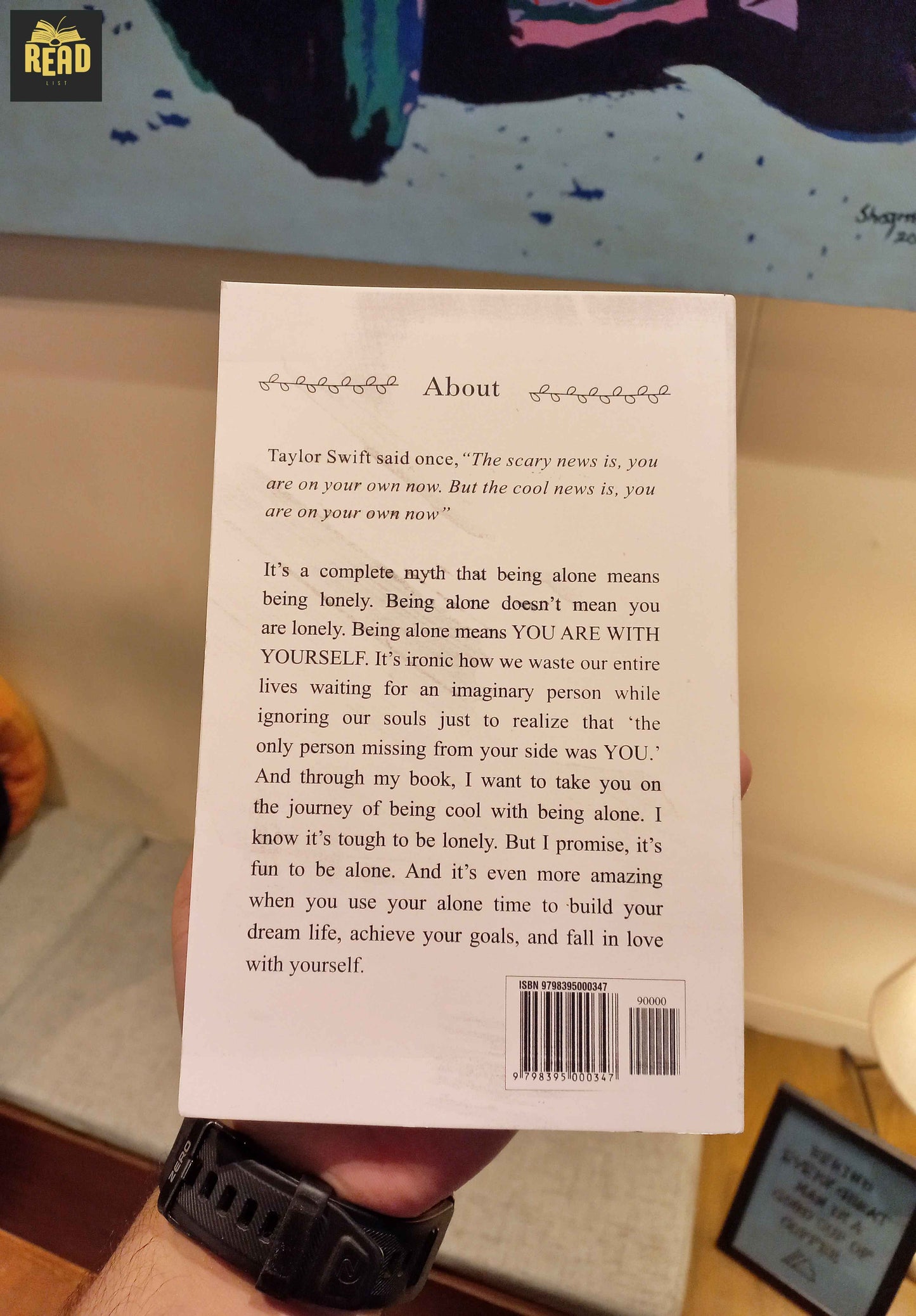 Additional product photo of The Art of Being Alone by Renuka Gavrani | ReadList.pk