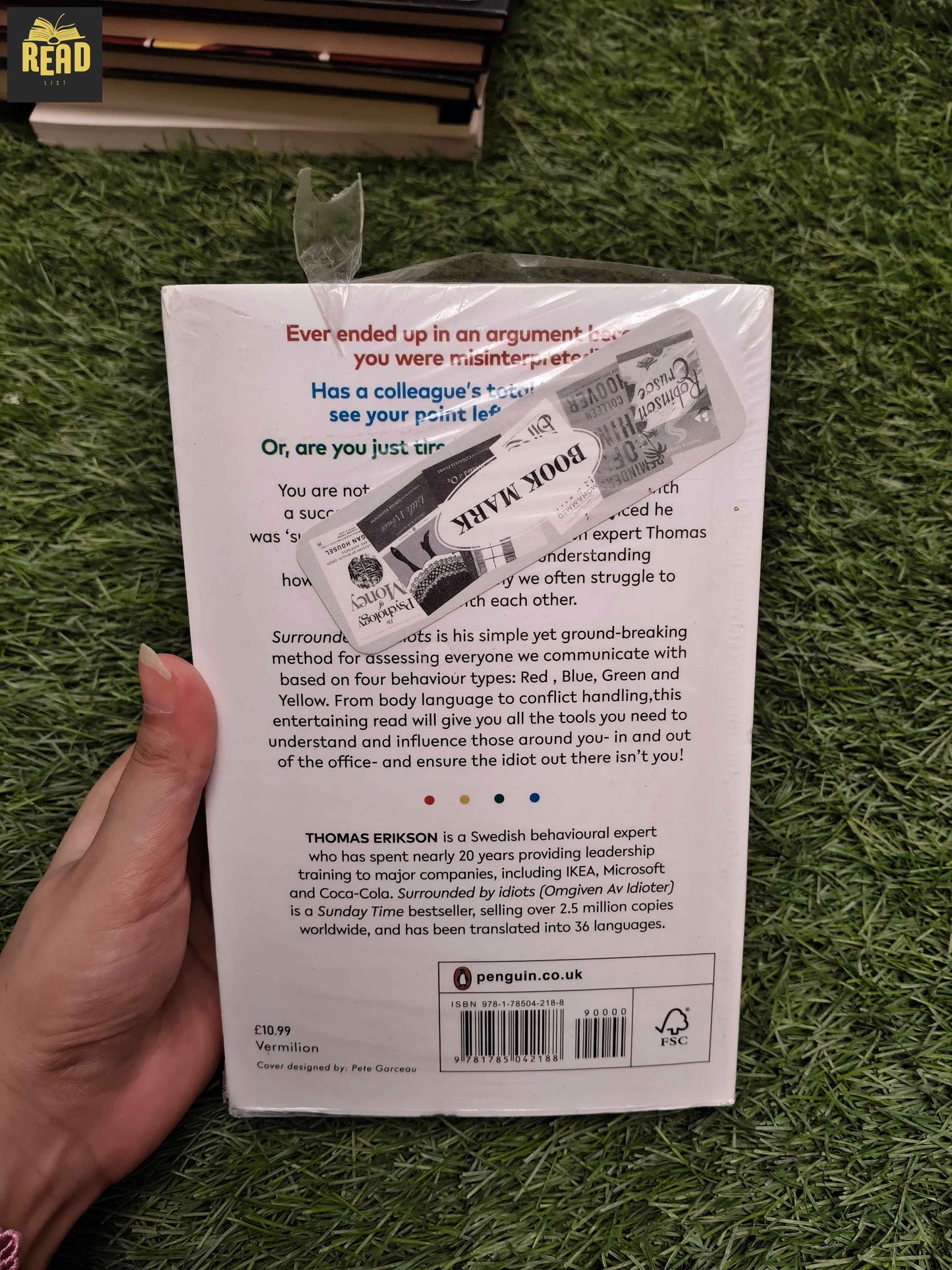 Surrounded by Idiots by Thomas Erikson back cover