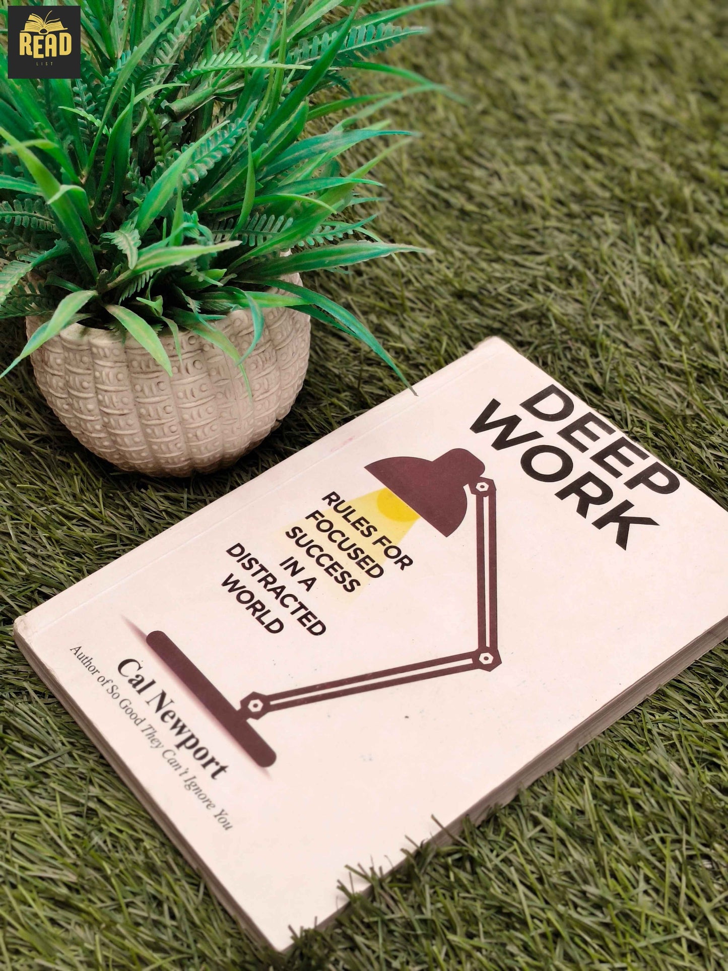 Deep Work by Cal Newport front book cover