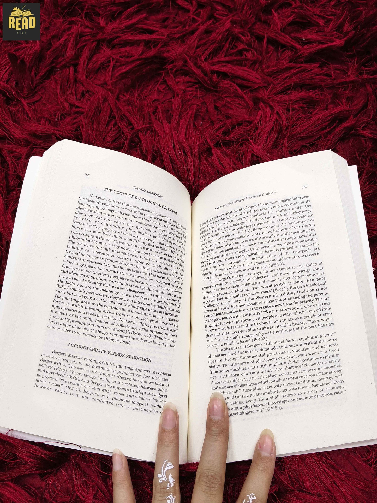 Inside pages of Nietzsche as Postmodernist Essays Pro and Contra