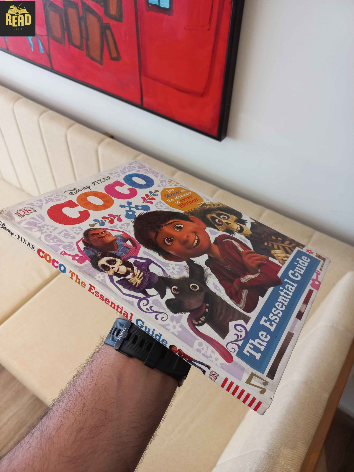 Disney Pixar Coco The Essential Guide by DK book spine