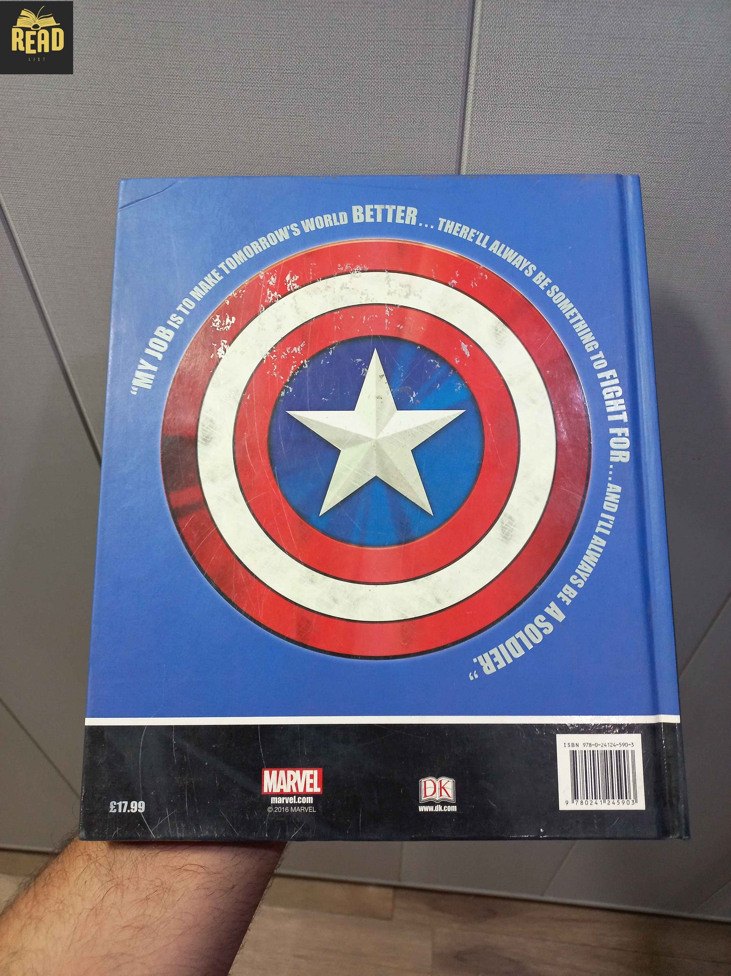 Captain America The Ultimate Guide to the First Avenger back cover
