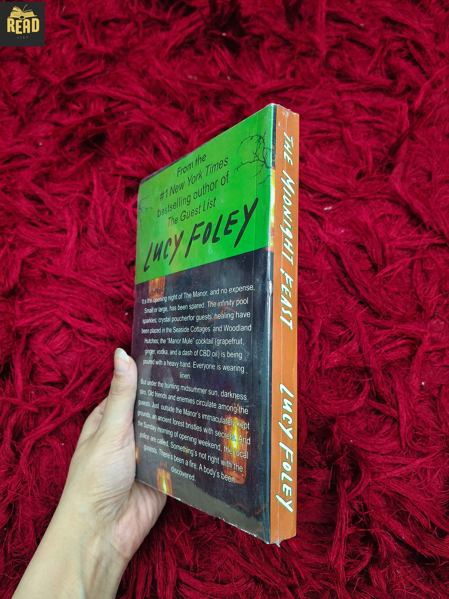 The Midnight Feast by Lucy Foley mystery thriller spine