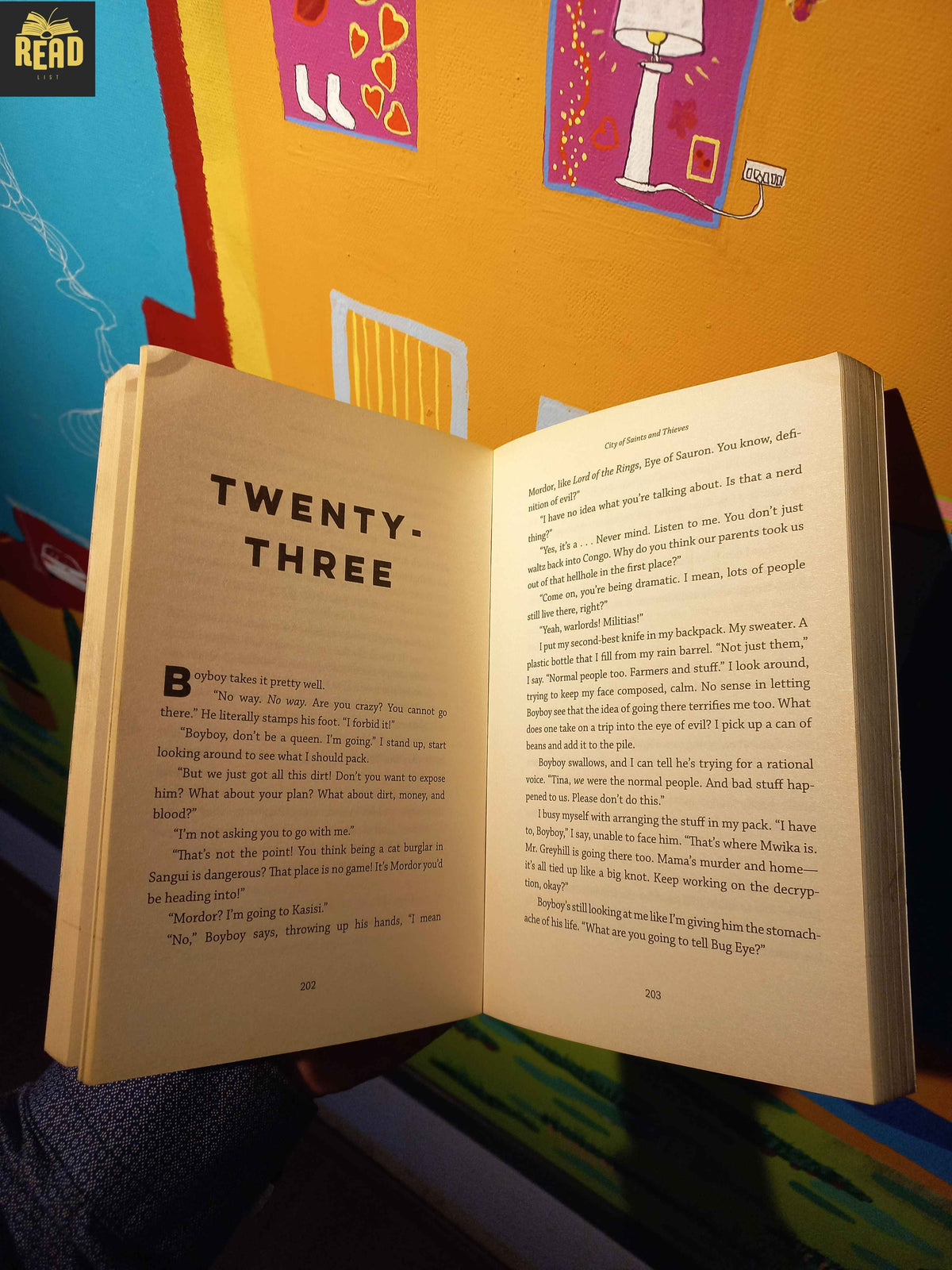 City of Saints and Thieves by Natalie C Anderson illustrated inside pages