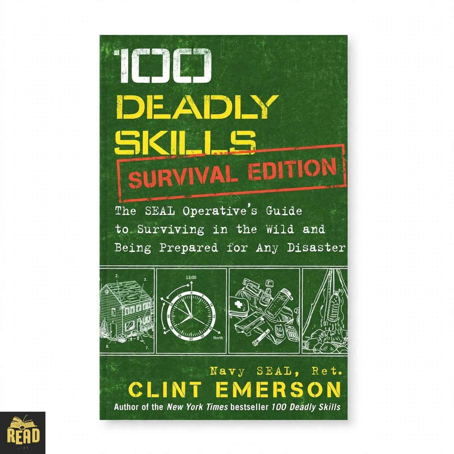 100 Deadly Skills Survival Edition English book by Clint Emerson front cover
