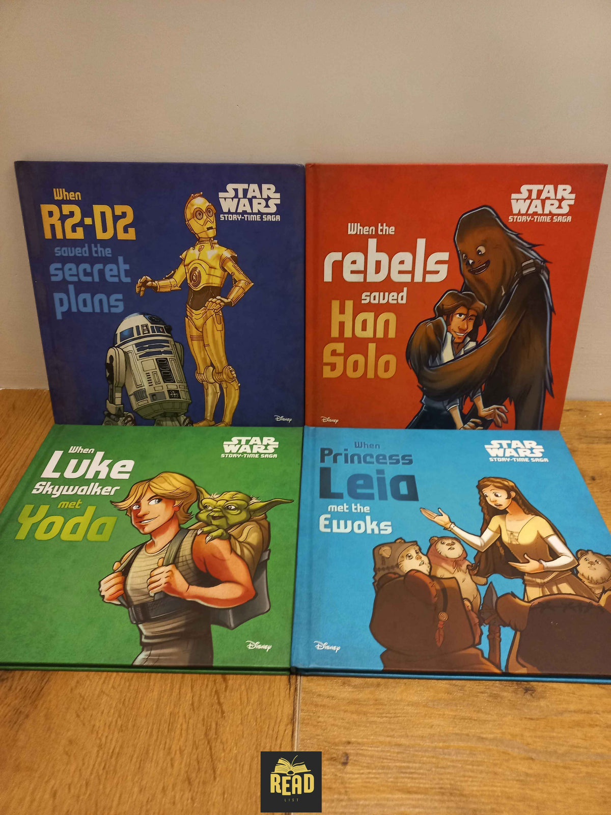 Star Wars Story Time Saga 4 book set for children