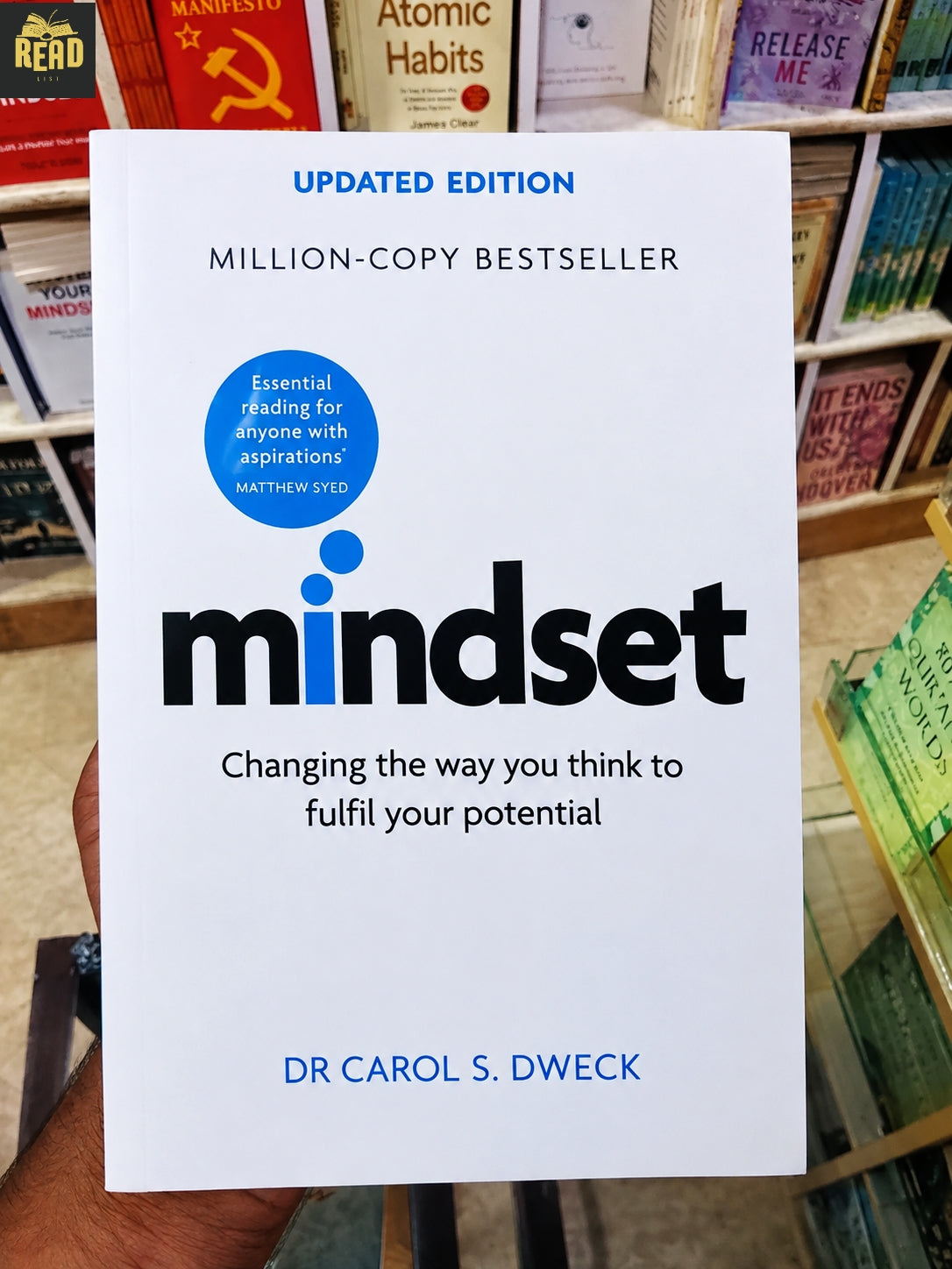 Mindset Updated Edition by Dr Carol S Dweck Changing the Way You Think to Fulfil Your Potential front cover