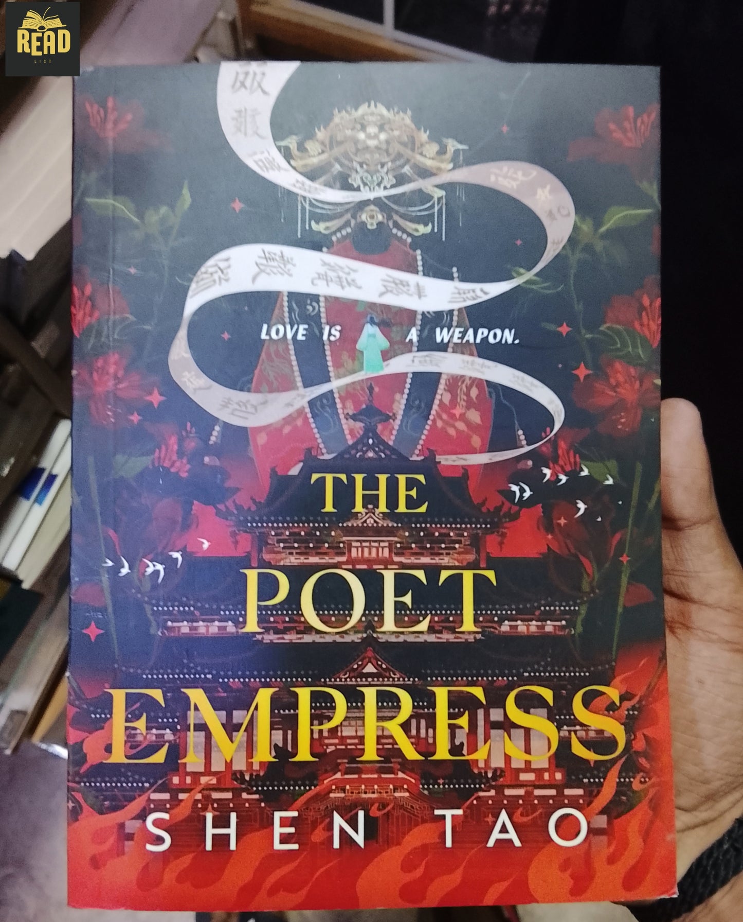 The Poet Empress by Shen Tao fantasy novel front cover
