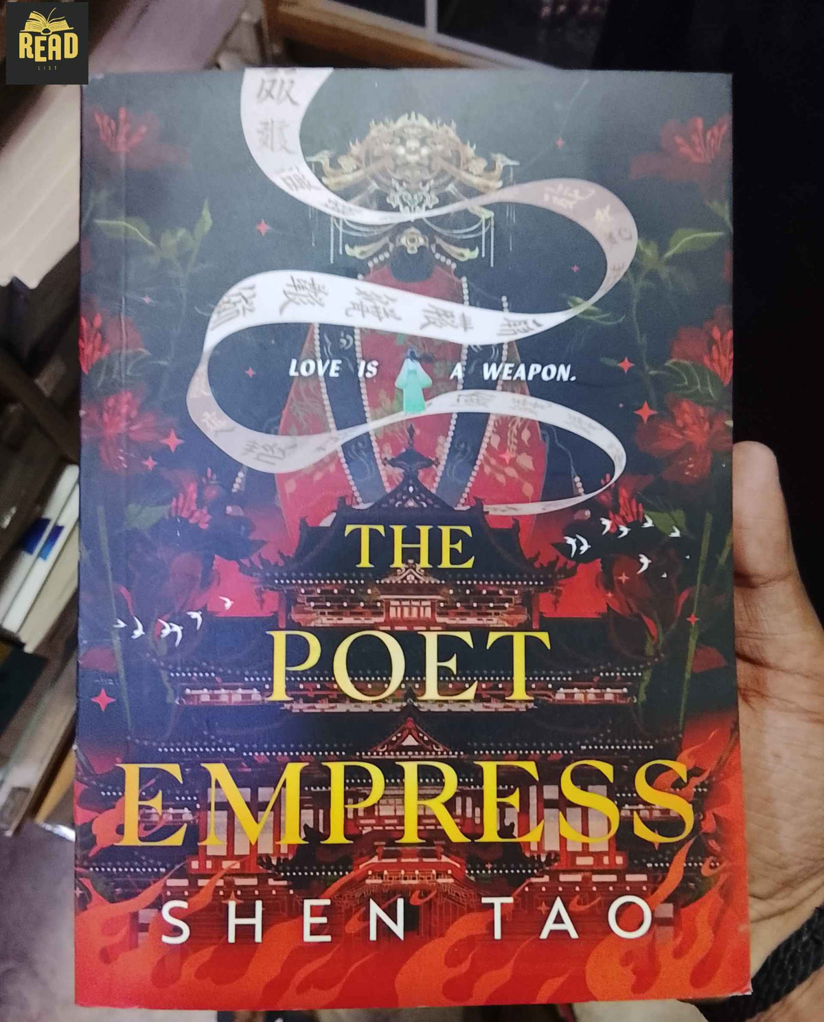 The Poet Empress by Shen Tao fantasy novel front cover