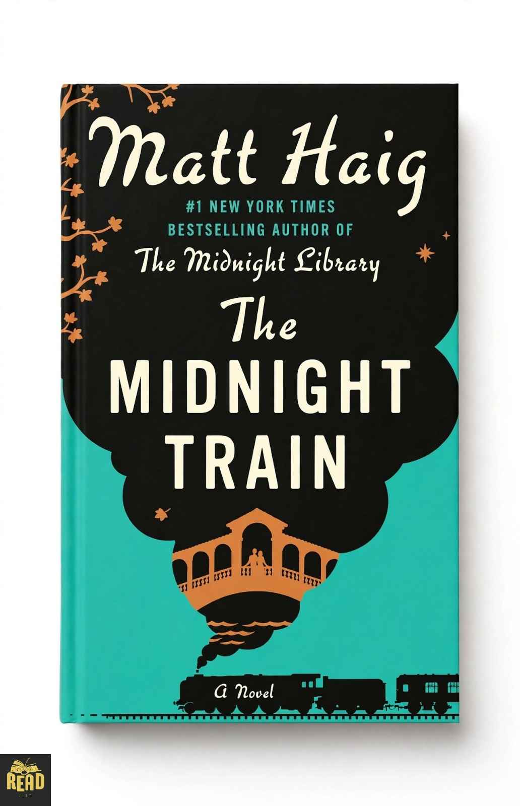 The Midnight Train by Matt Haig book cover