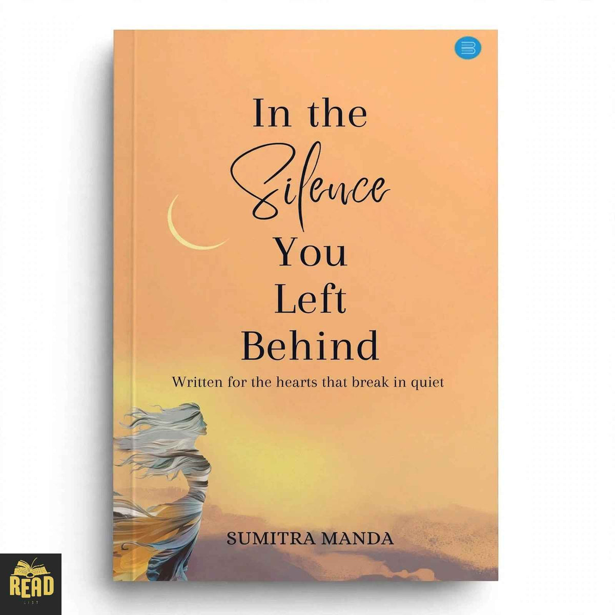 In the Silence You Left Behind by Sumitra Manda English poetry book front cover