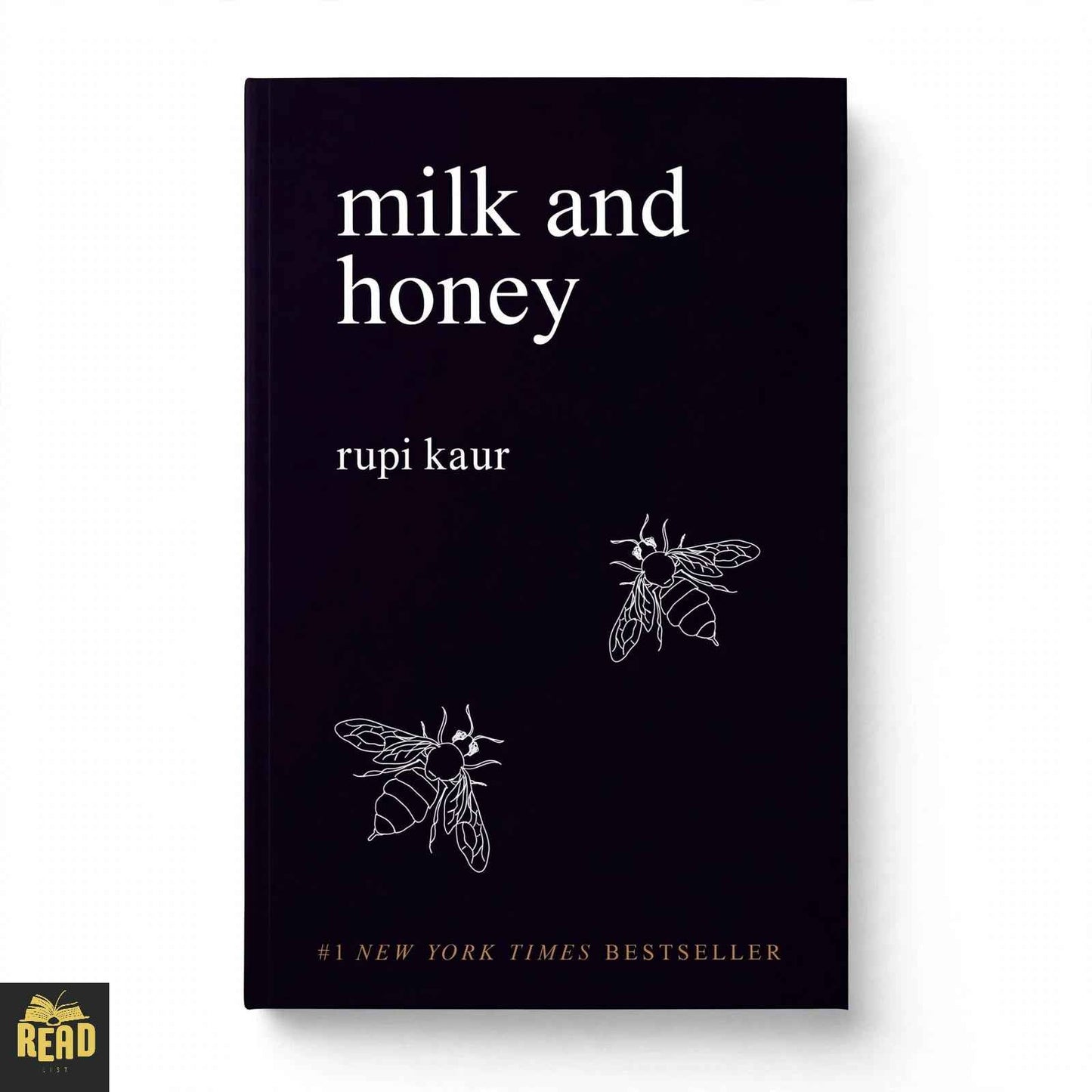 milk and honey by Rupi Kaur English poetry book front cover