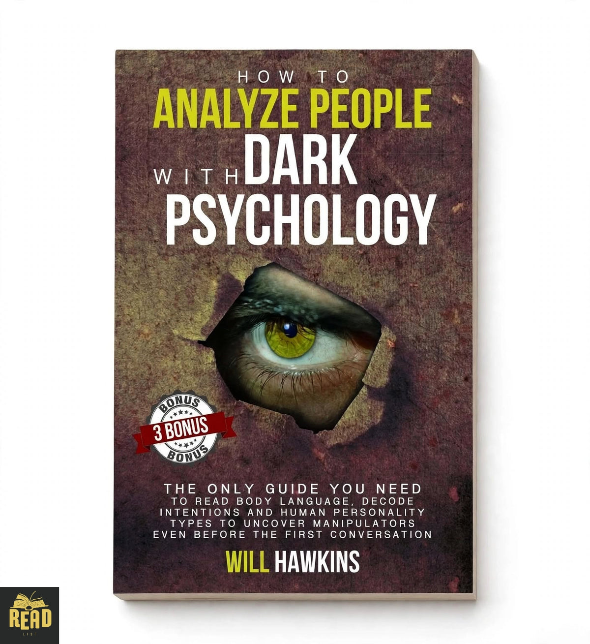 How to Analyze People with Dark Psychology by Will Hawkins, English psychology book
