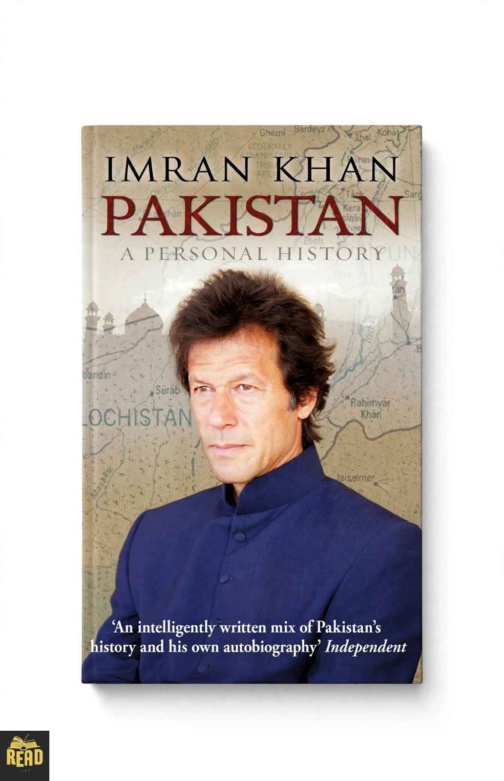 Pakistan A Personal History by Imran Khan, English history and autobiography book