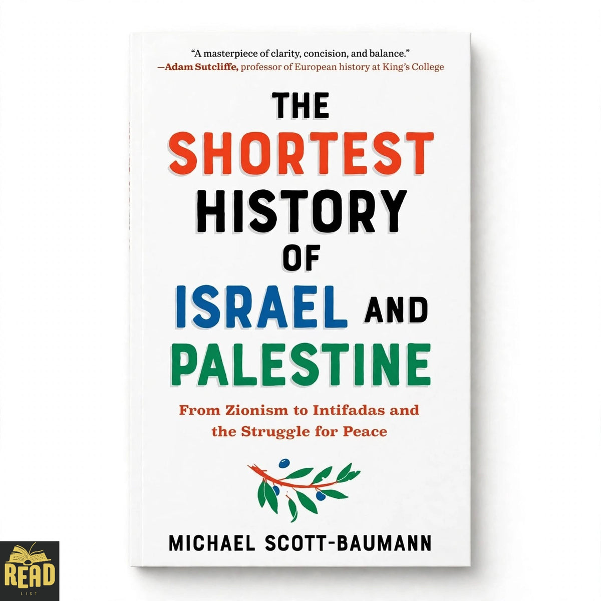 The Shortest History of Israel and Palestine by Michael Scott-Baumann English paperback book