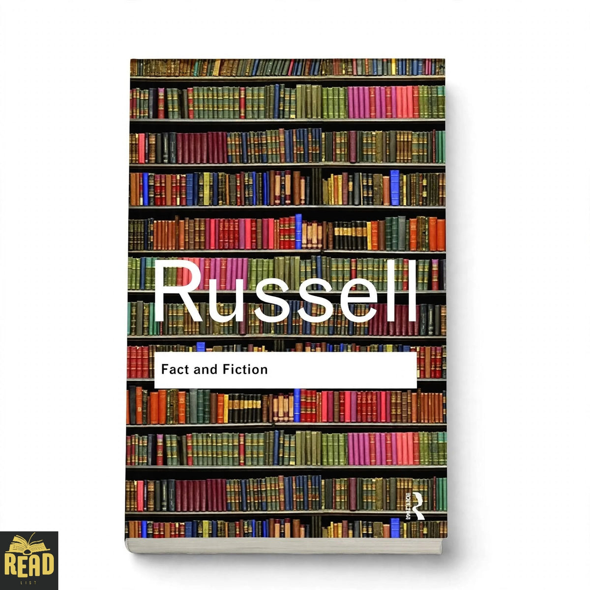 Russell Fact and Fiction by Bertrand Russell philosophy book cover
