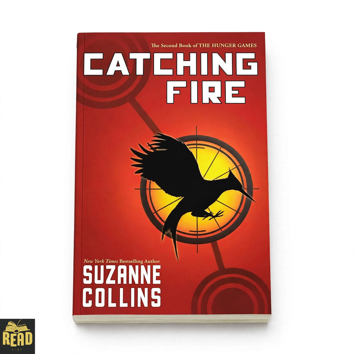 Catching Fire by Suzanne Collins book cover