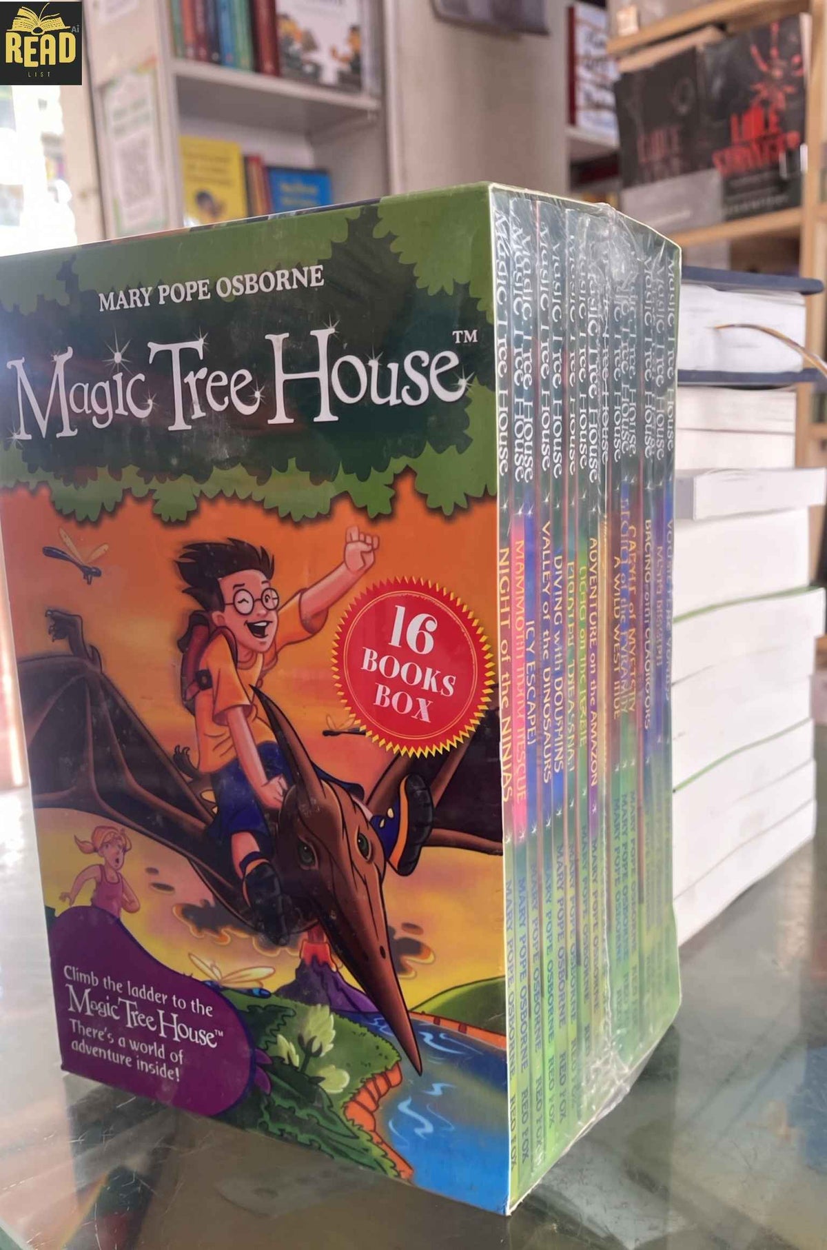 Magic Tree House 16 Books Set by Mary Pope Osborne