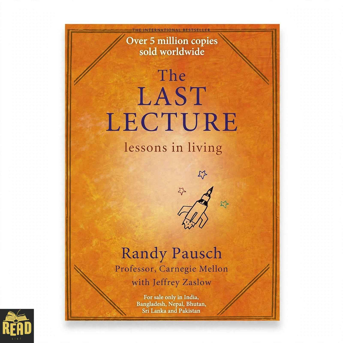The Last Lecture by Randy Pausch and Jeffrey Zaslow book cover