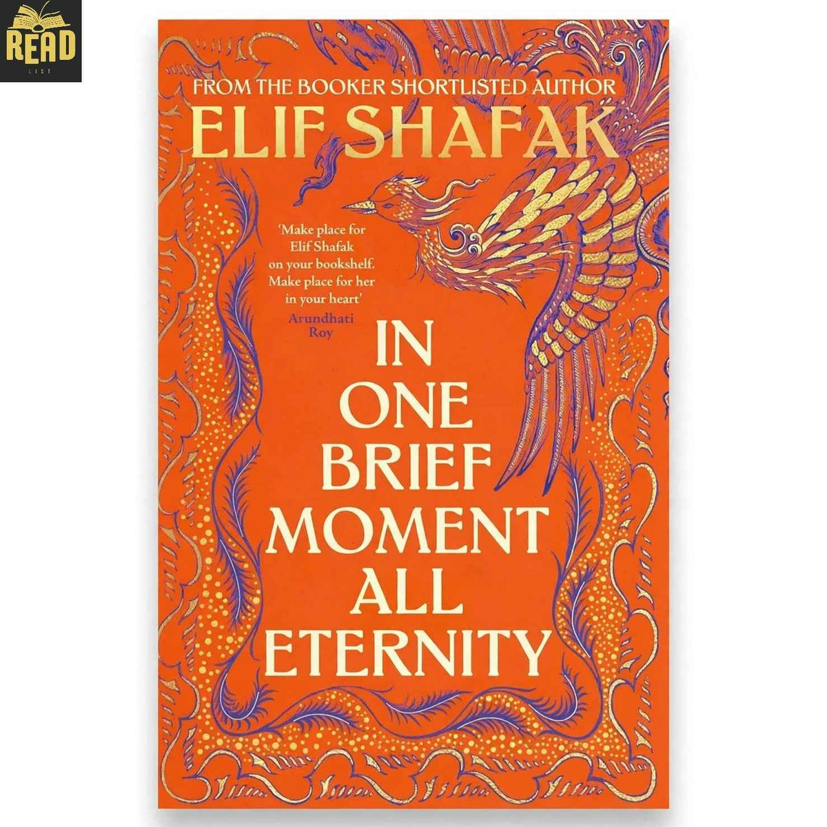 In One Brief Moment All Eternity by Elif Shafak historical fiction novel front cover
