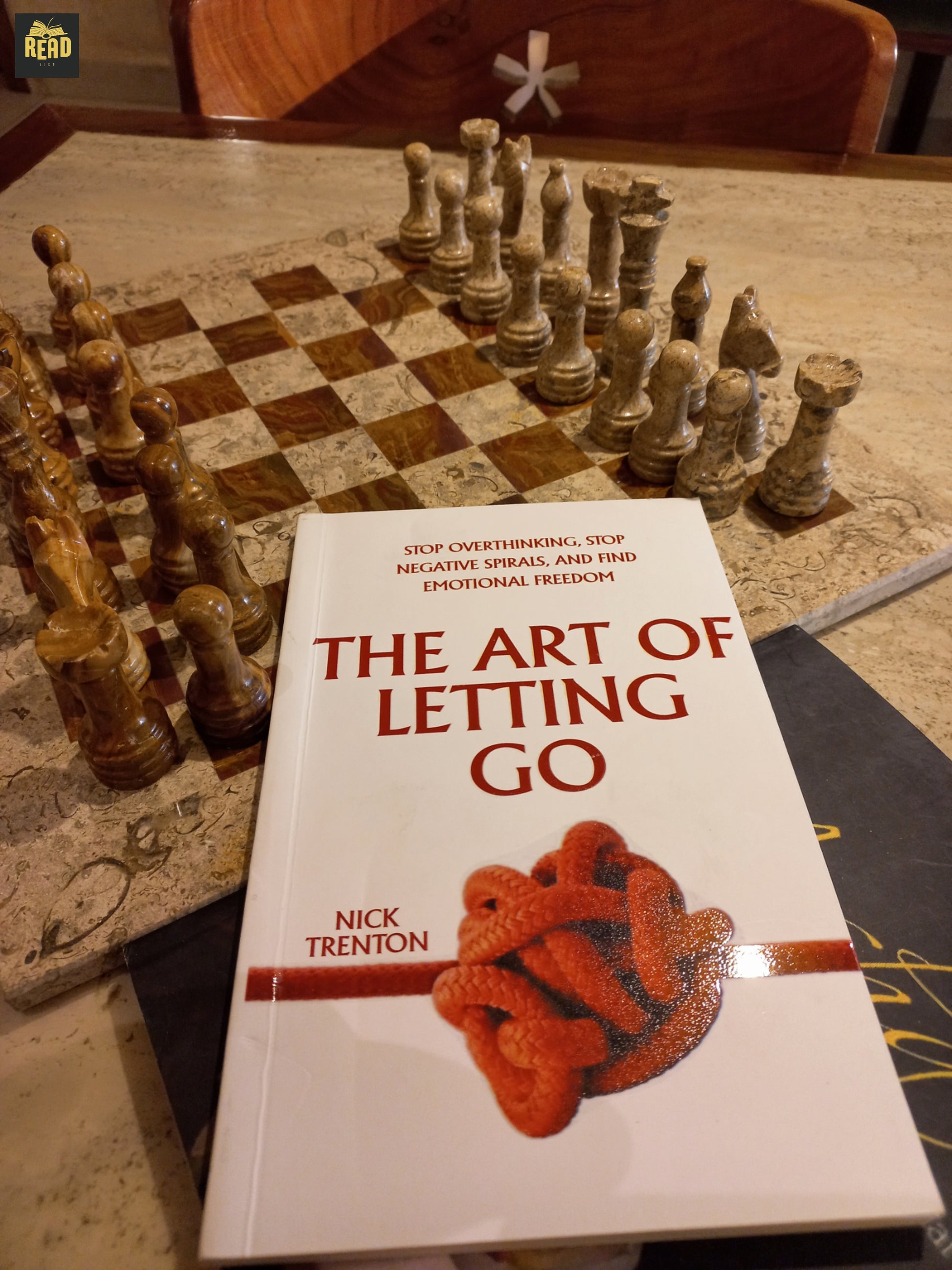 The Art of Letting Go front cover by Nick Trenton