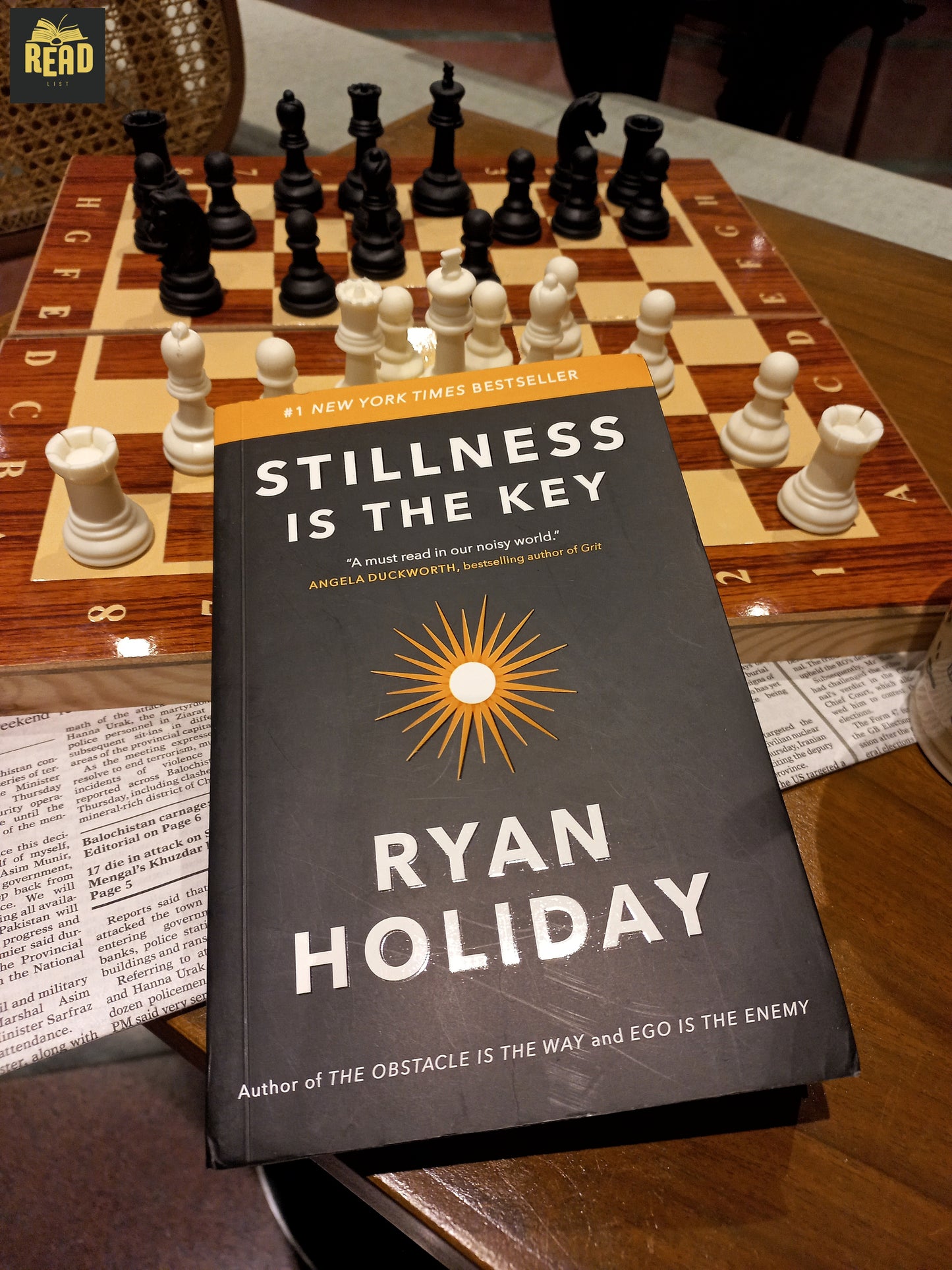 Stillness Is the Key - Ryan Holiday