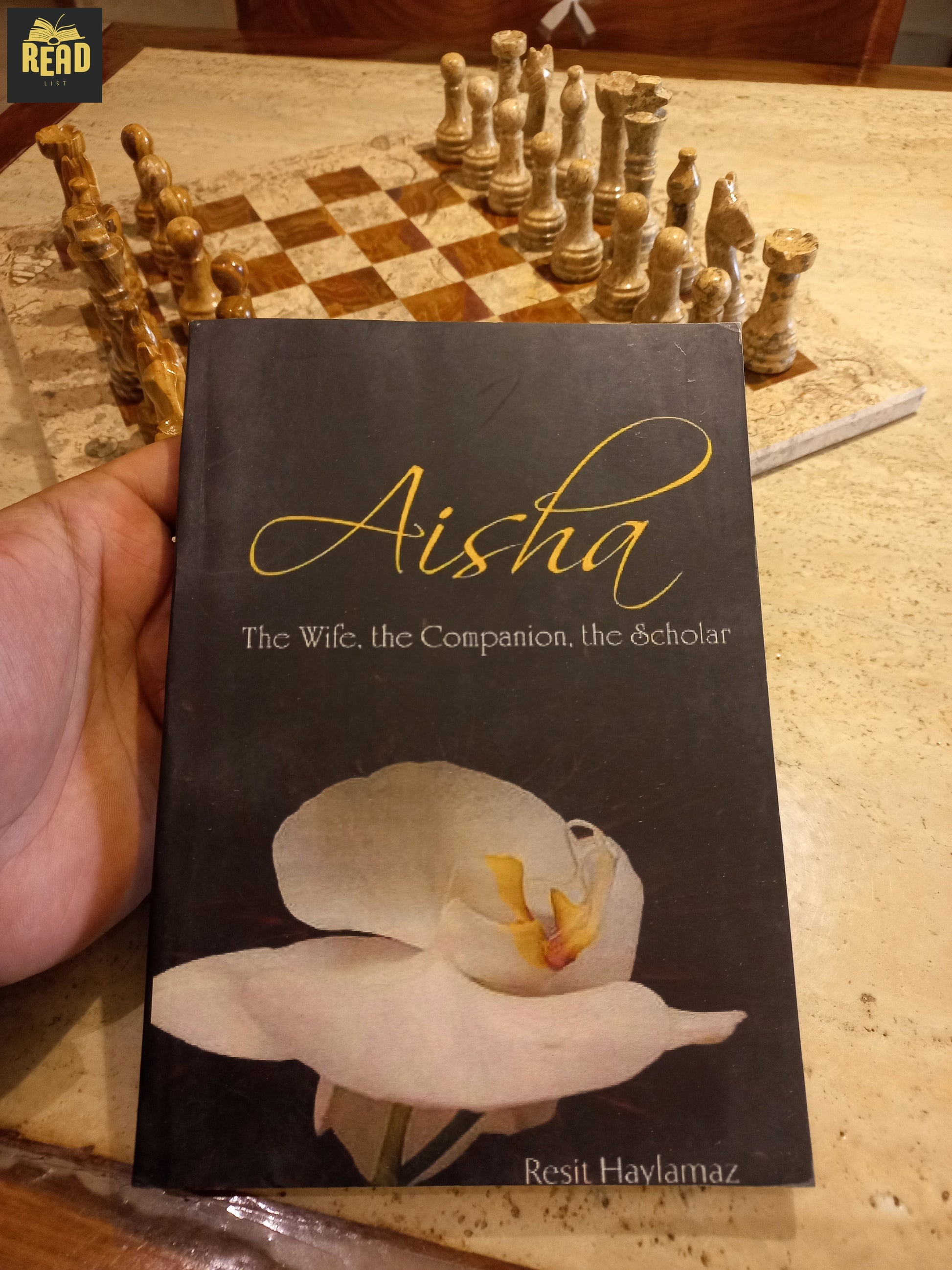 Aisha: The Wife, The Companion, The Scholar front cover by Resit Haylamaz
