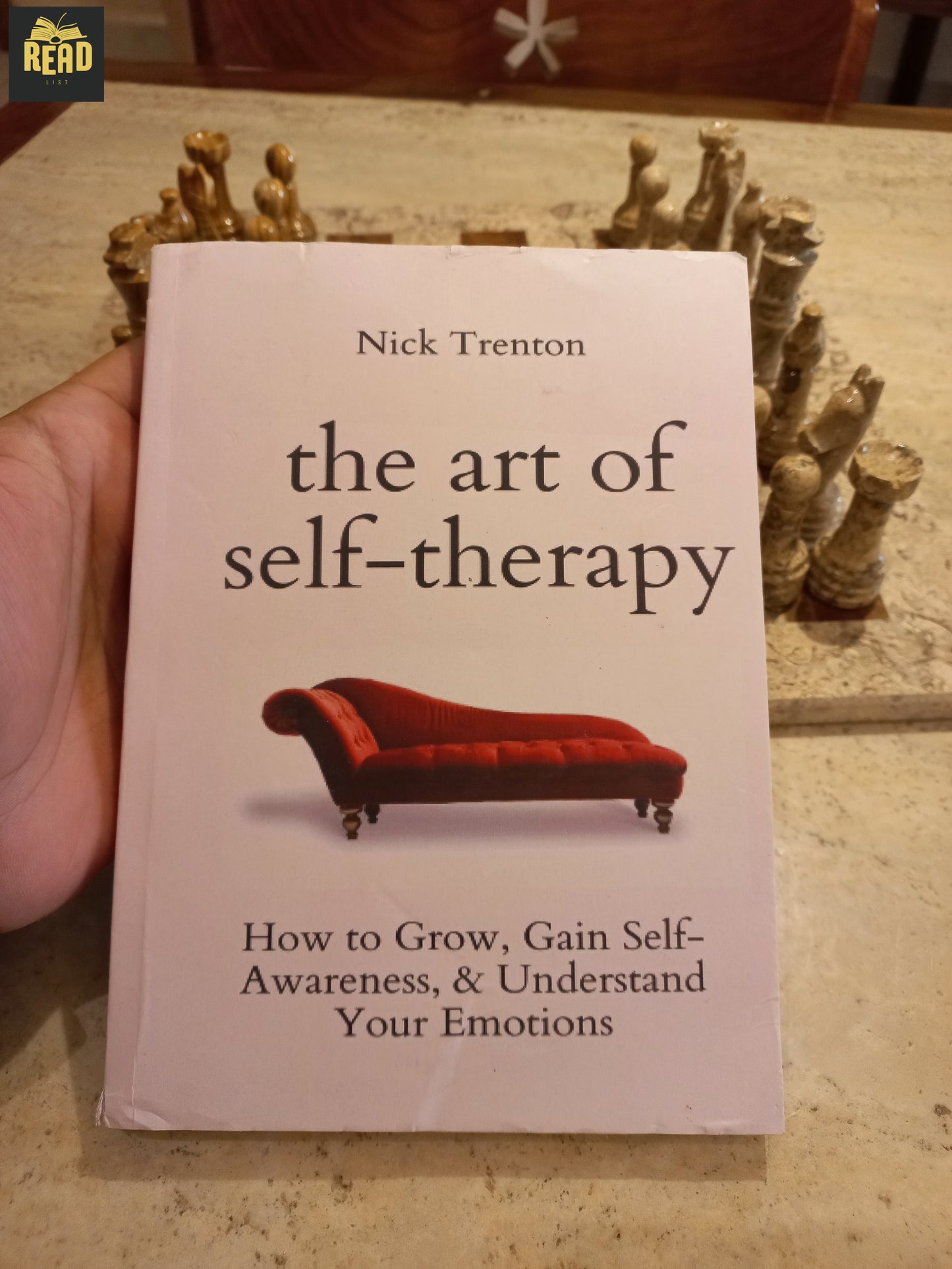 The Art of Self-Therapy front cover by Nick Trenton