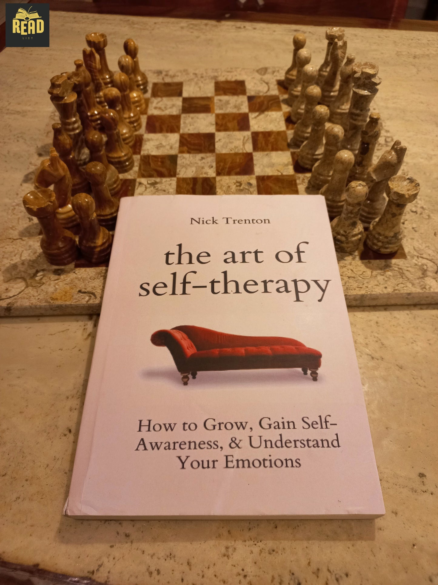The Art of Self-Therapy front cover by Nick Trenton