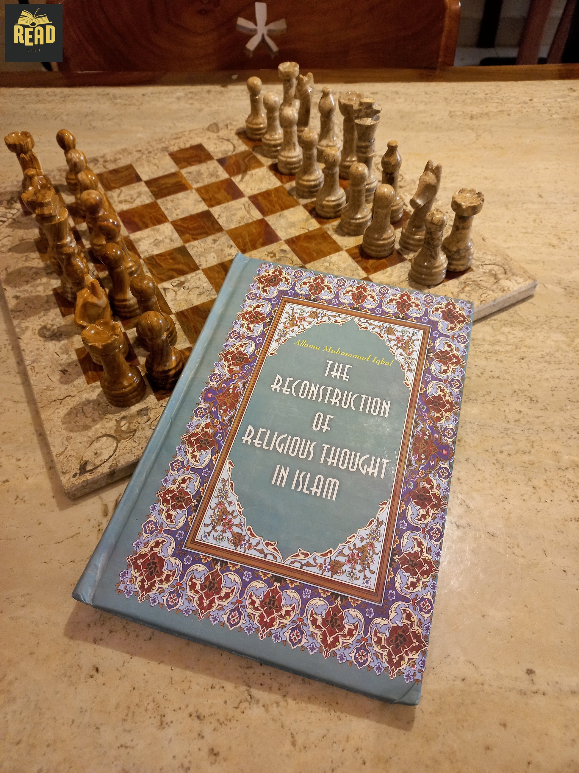 The Reconstruction of Religious Thought in Islam front cover by Allama Muhammad Iqbal