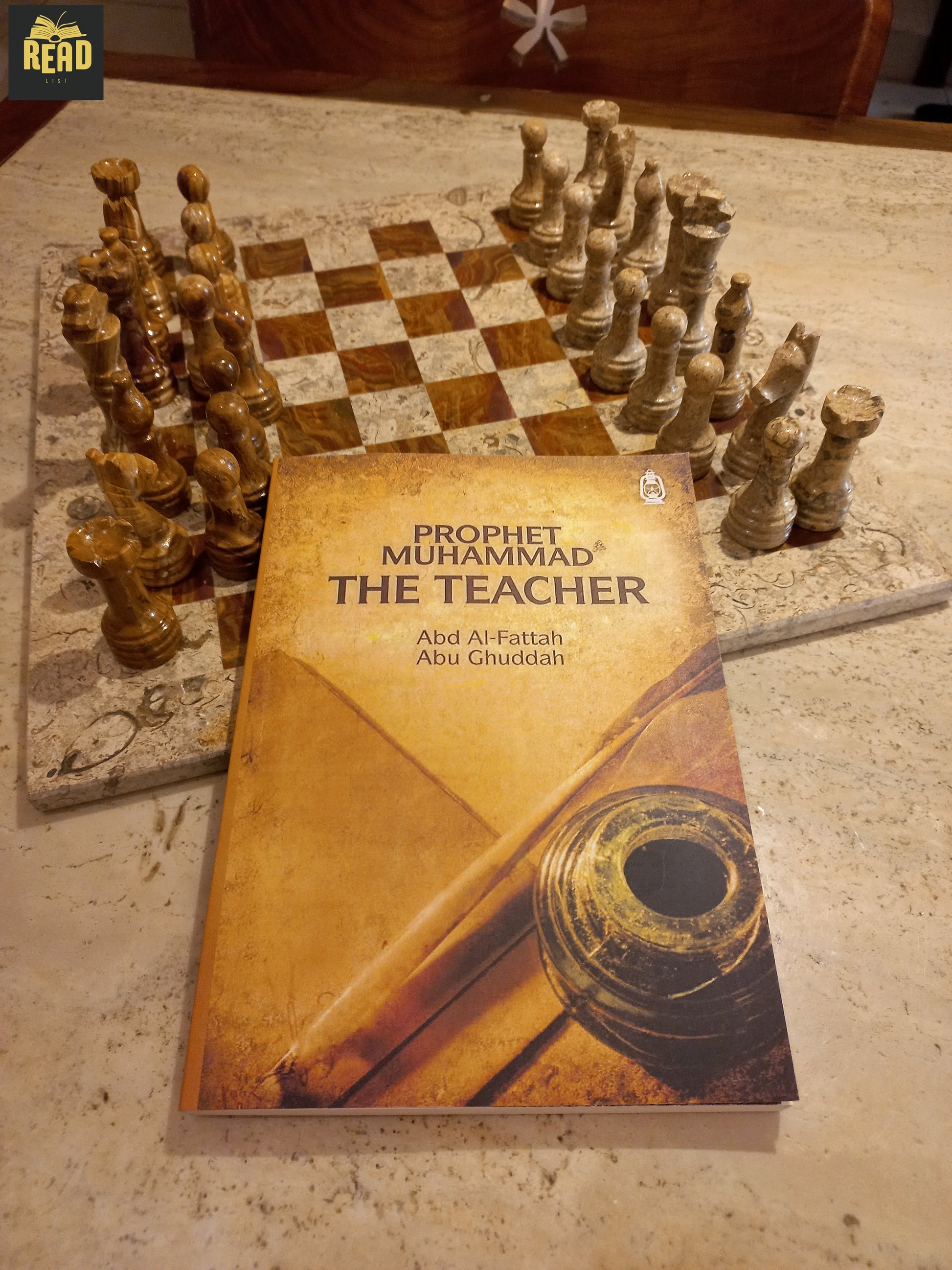 The Prophet Muhammad: The Teacher front cover by Abd al-Fattah Abu Ghuddah