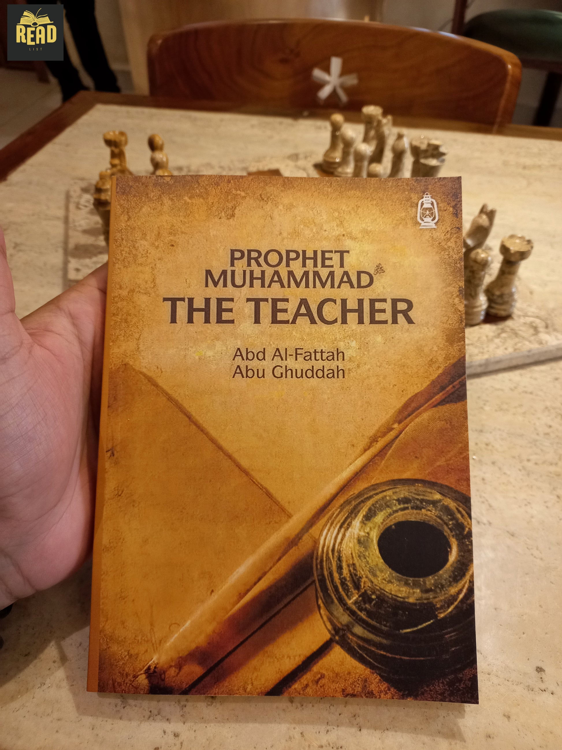 The Prophet Muhammad: The Teacher front cover by Abd al-Fattah Abu Ghuddah
