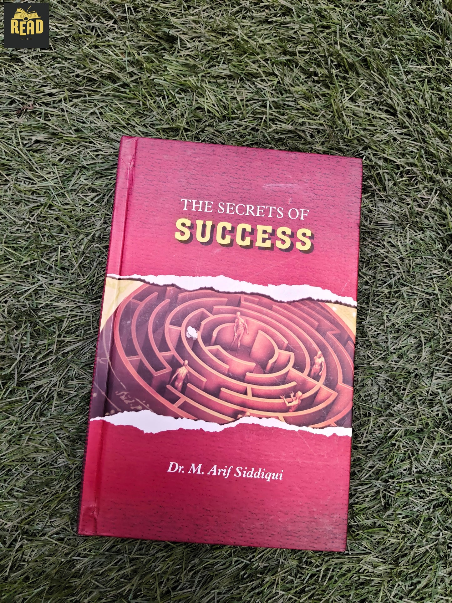 The Secrets of Success by Dr. M. Arif Siddique front book cover