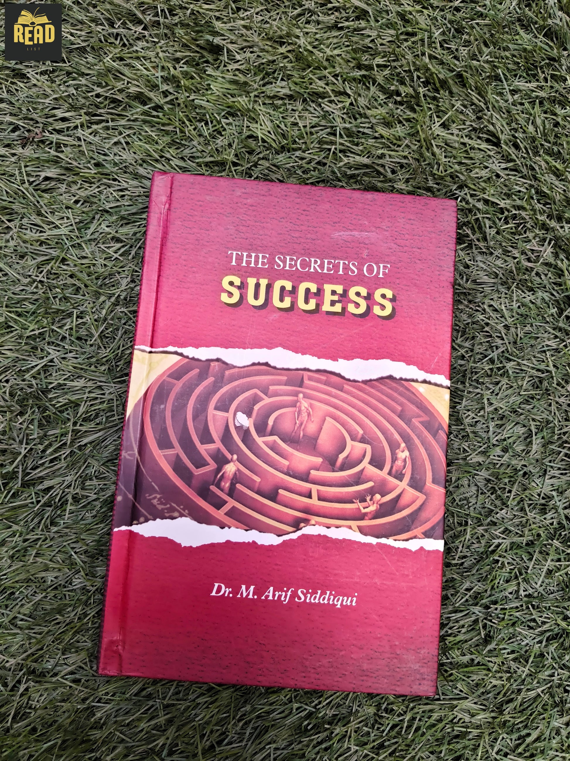 The Secrets of Success by Dr. M. Arif Siddique front book cover