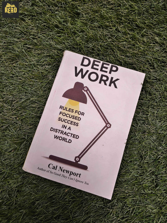 Deep Work by Cal Newport front book cover