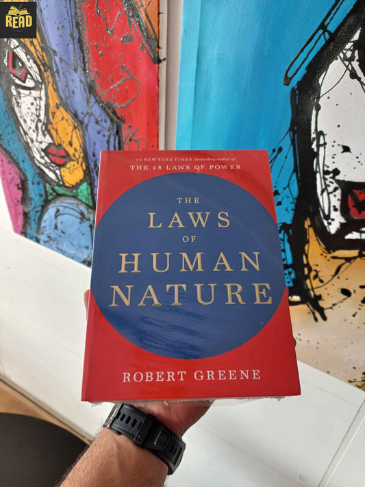 Front cover of The Laws of Human Nature by Robert Greene, a bestselling psychology and self-help book.