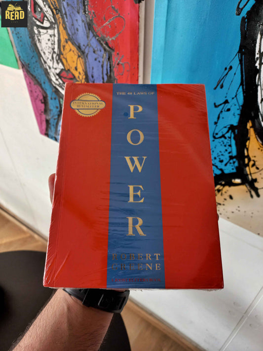 Front cover of The 48 Laws of Power by Robert Greene, the internationally bestselling book on power, strategy, leadership, and human psychology.