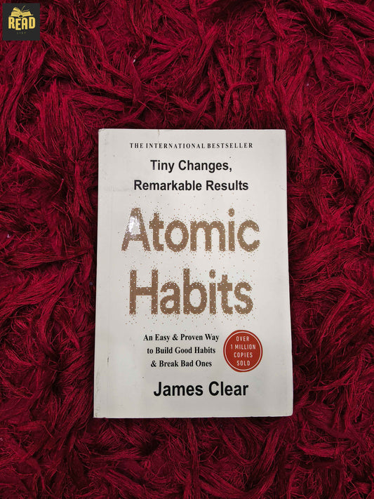Atomic Habits by James Clear front cover