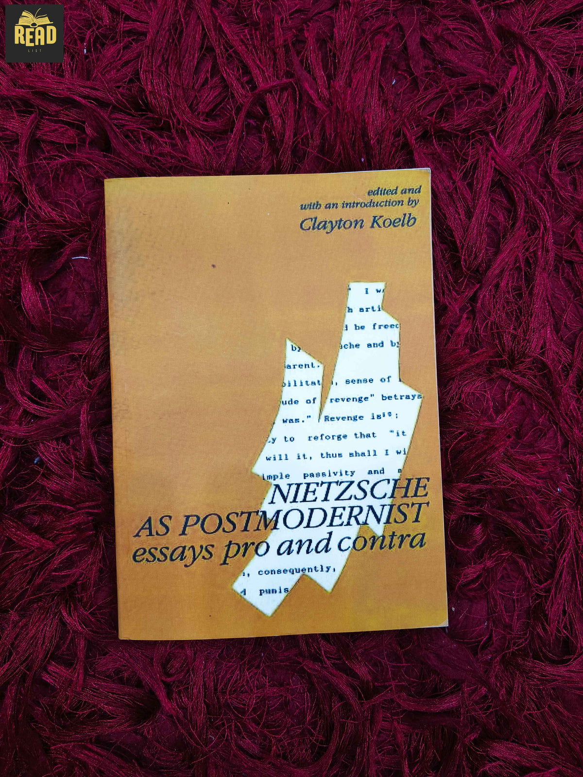 Nietzsche as Postmodernist Essays Pro and Contra edited by Clayton Koelb front cover