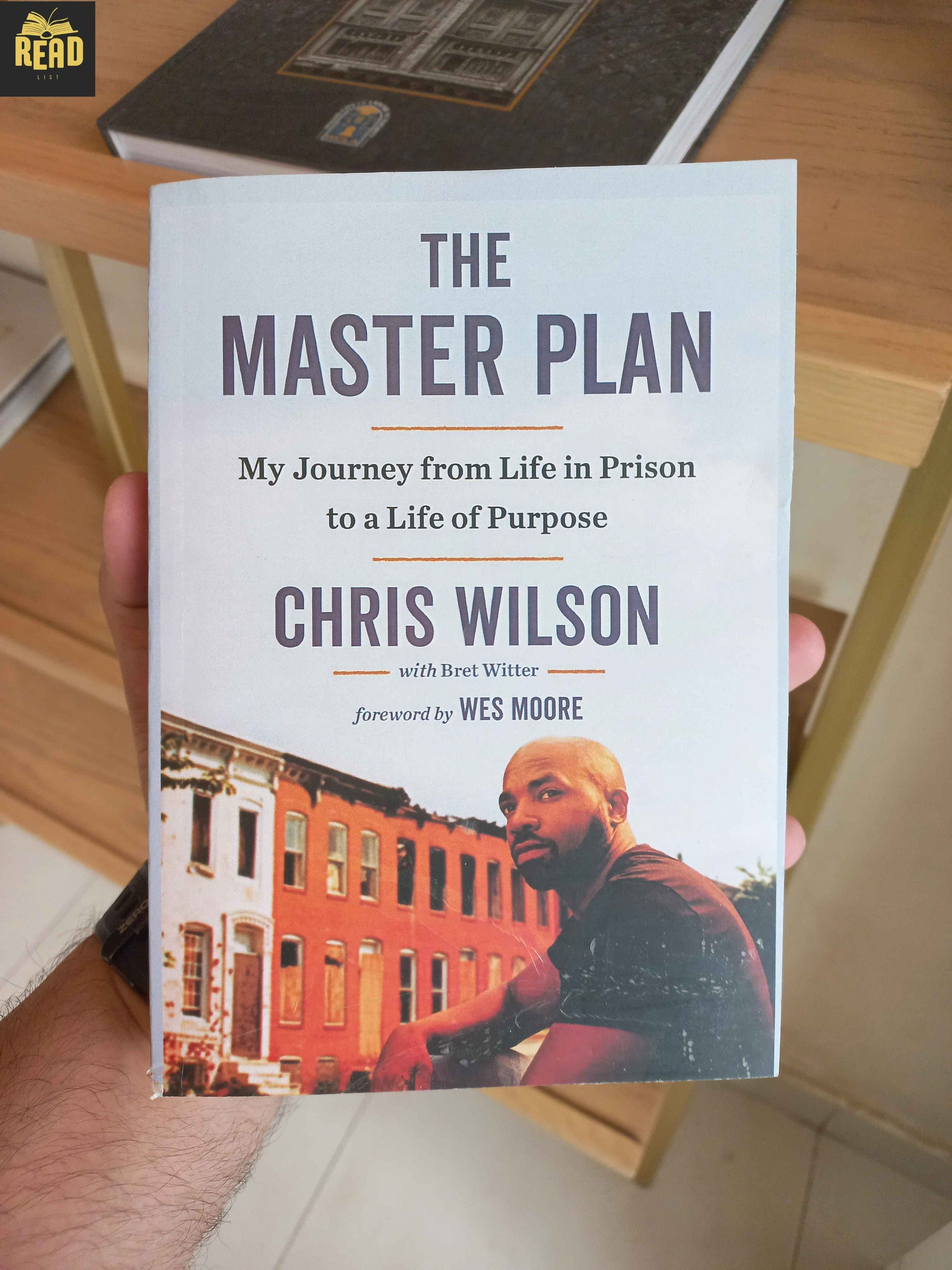 The Master Plan by Chris Wilson front cover