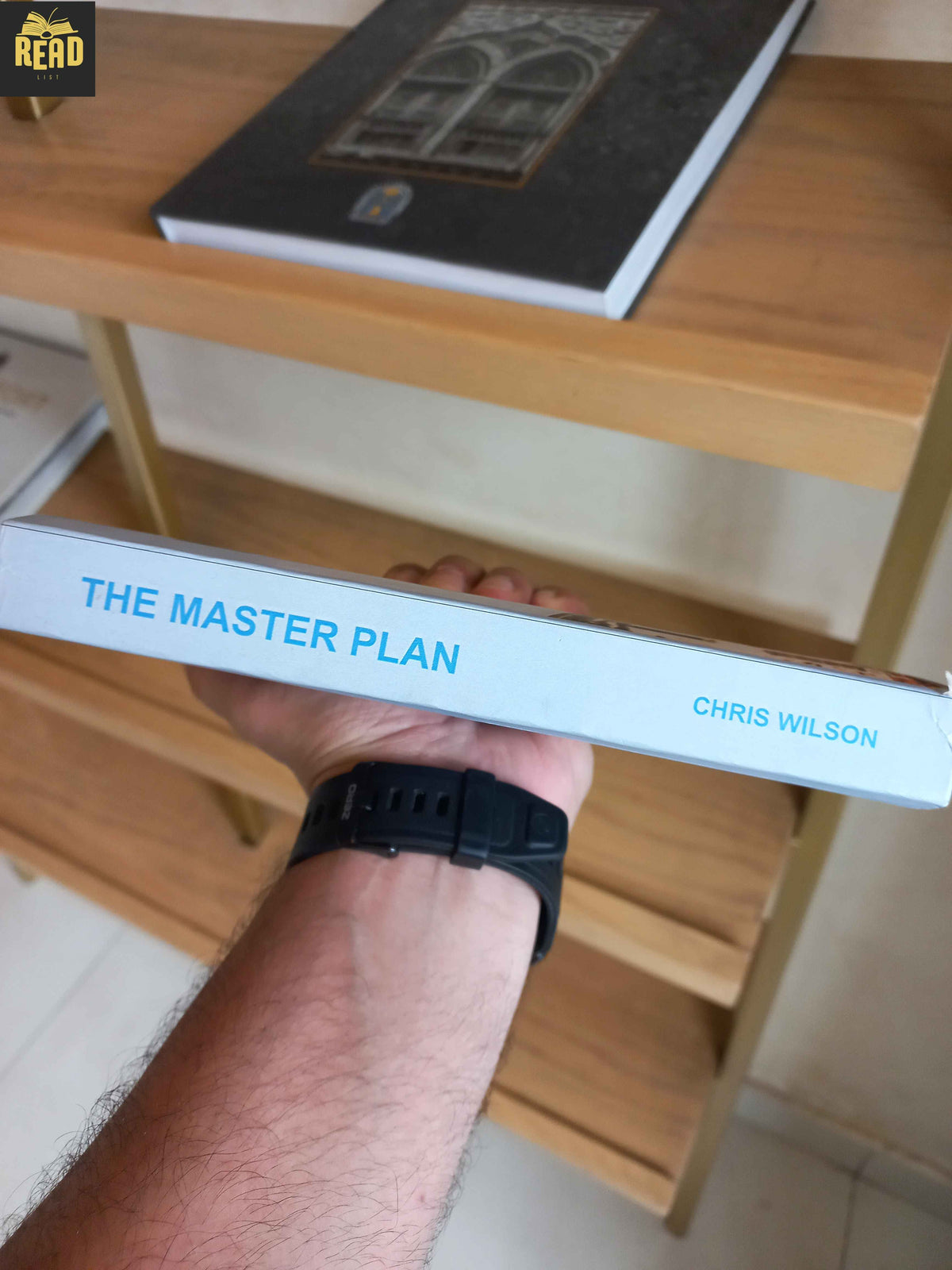 The Master Plan by Chris Wilson book spine