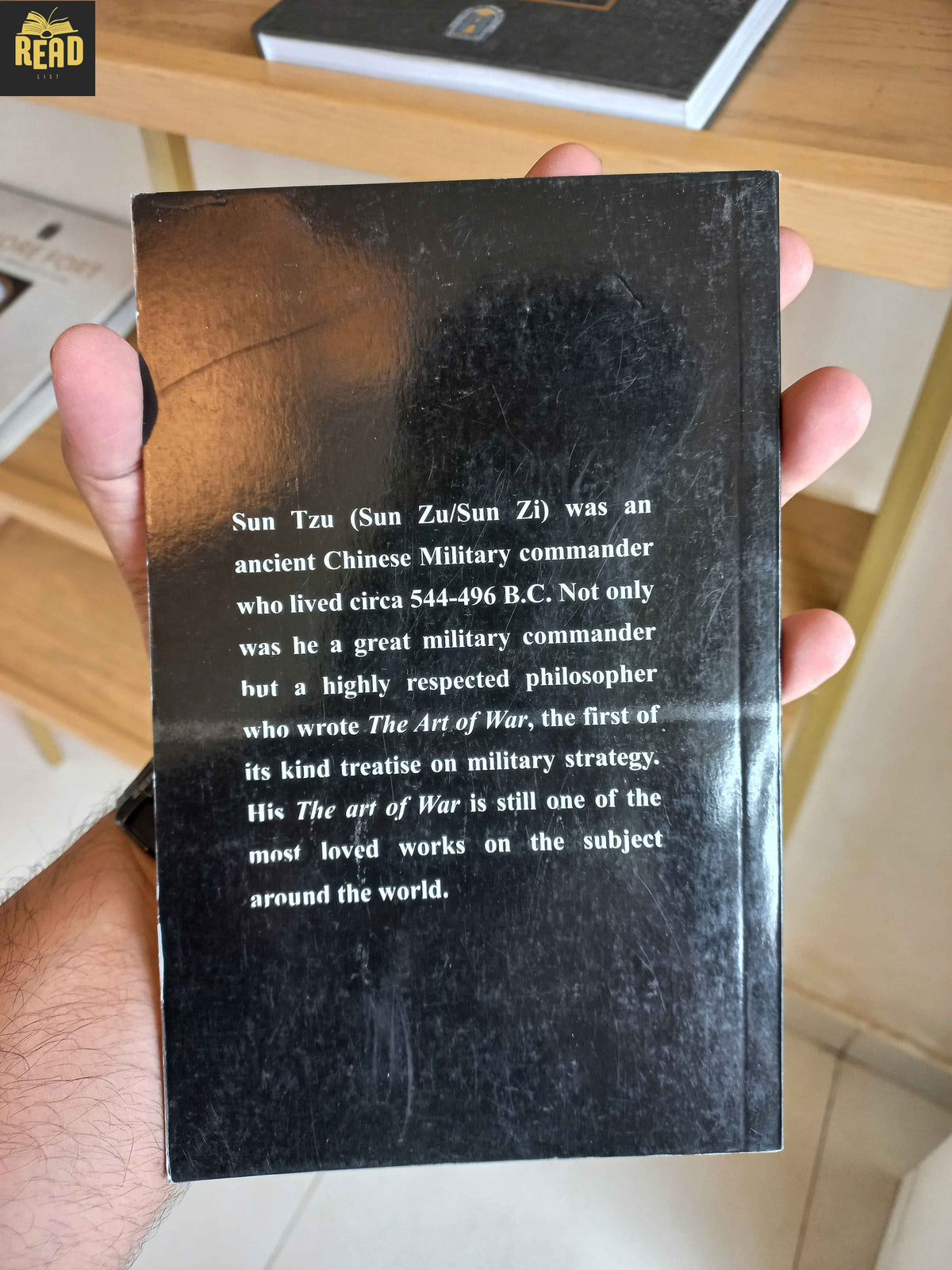 The Art of War by Sun Tzu back cover