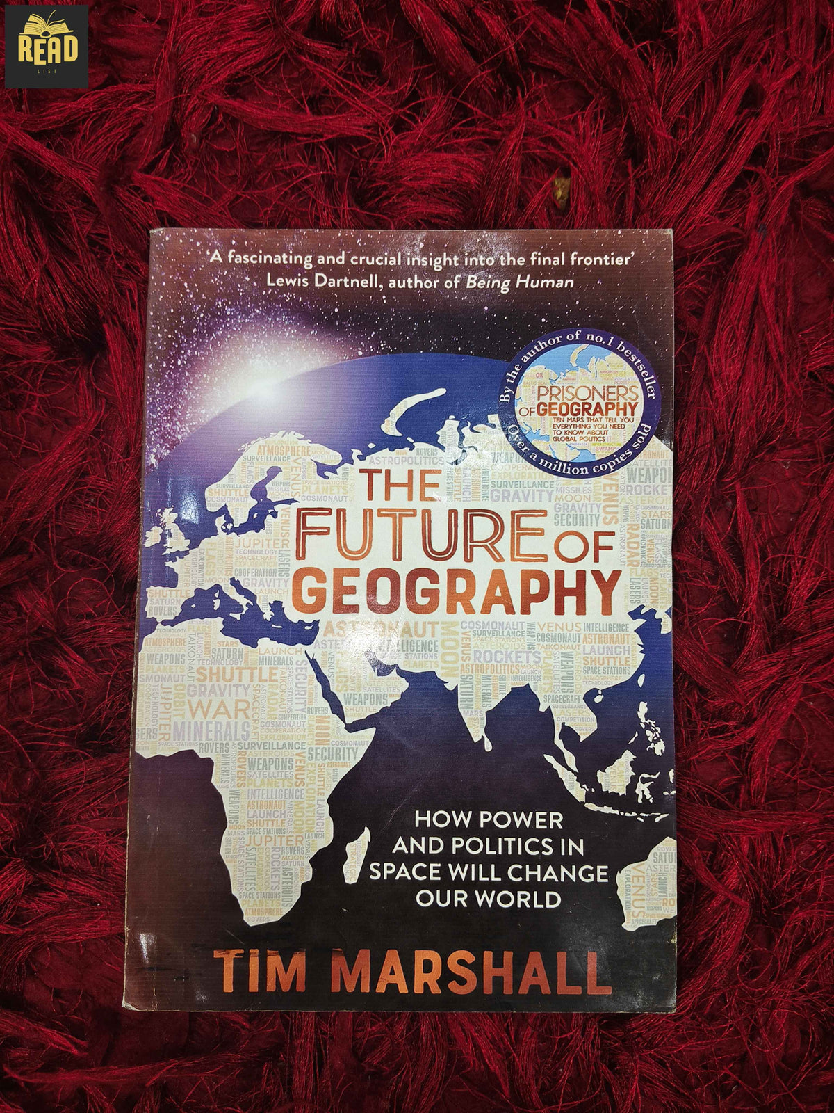 The Future of Geography by Tim Marshall front cover