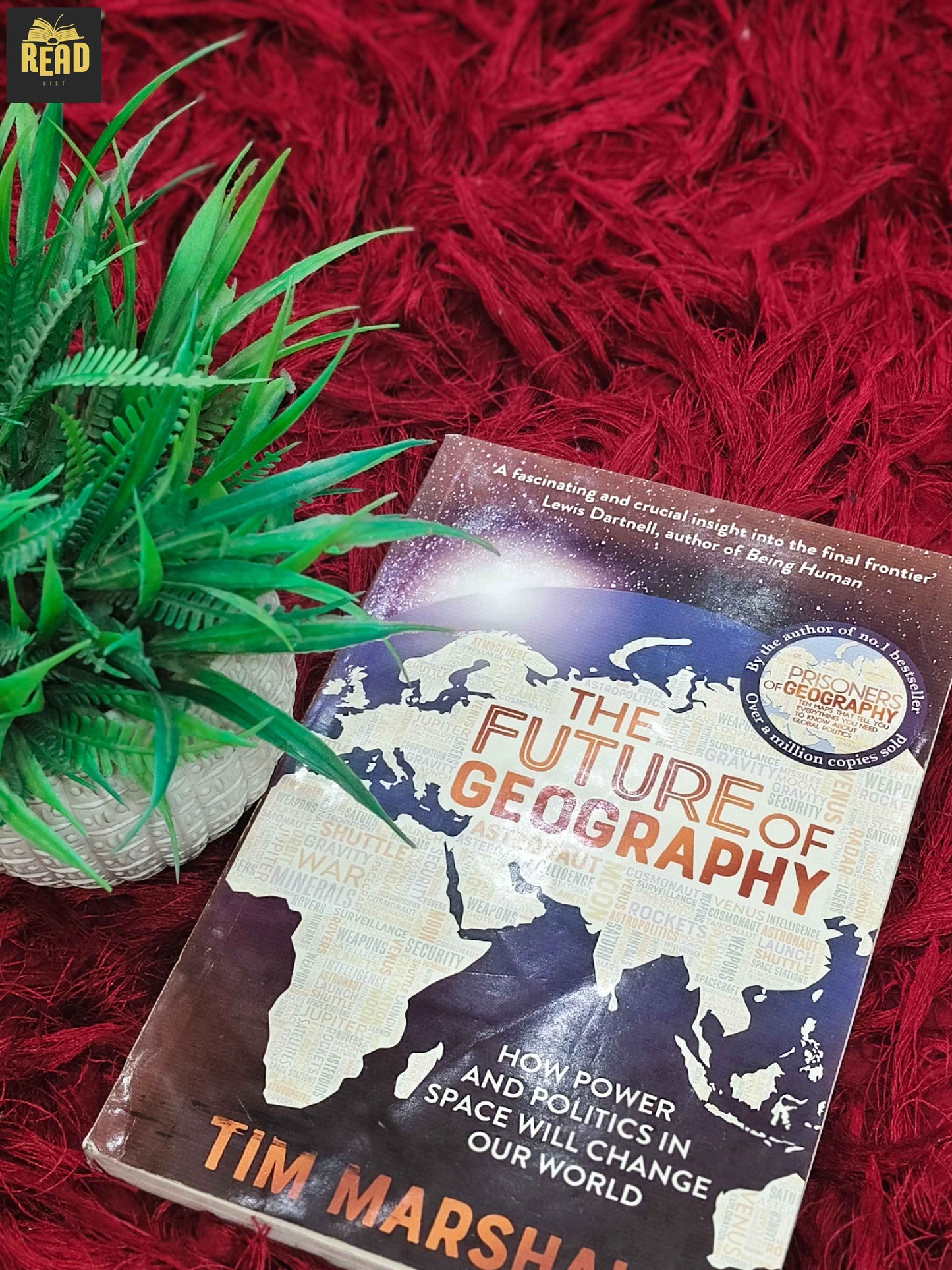 The Future of Geography by Tim Marshall front cover