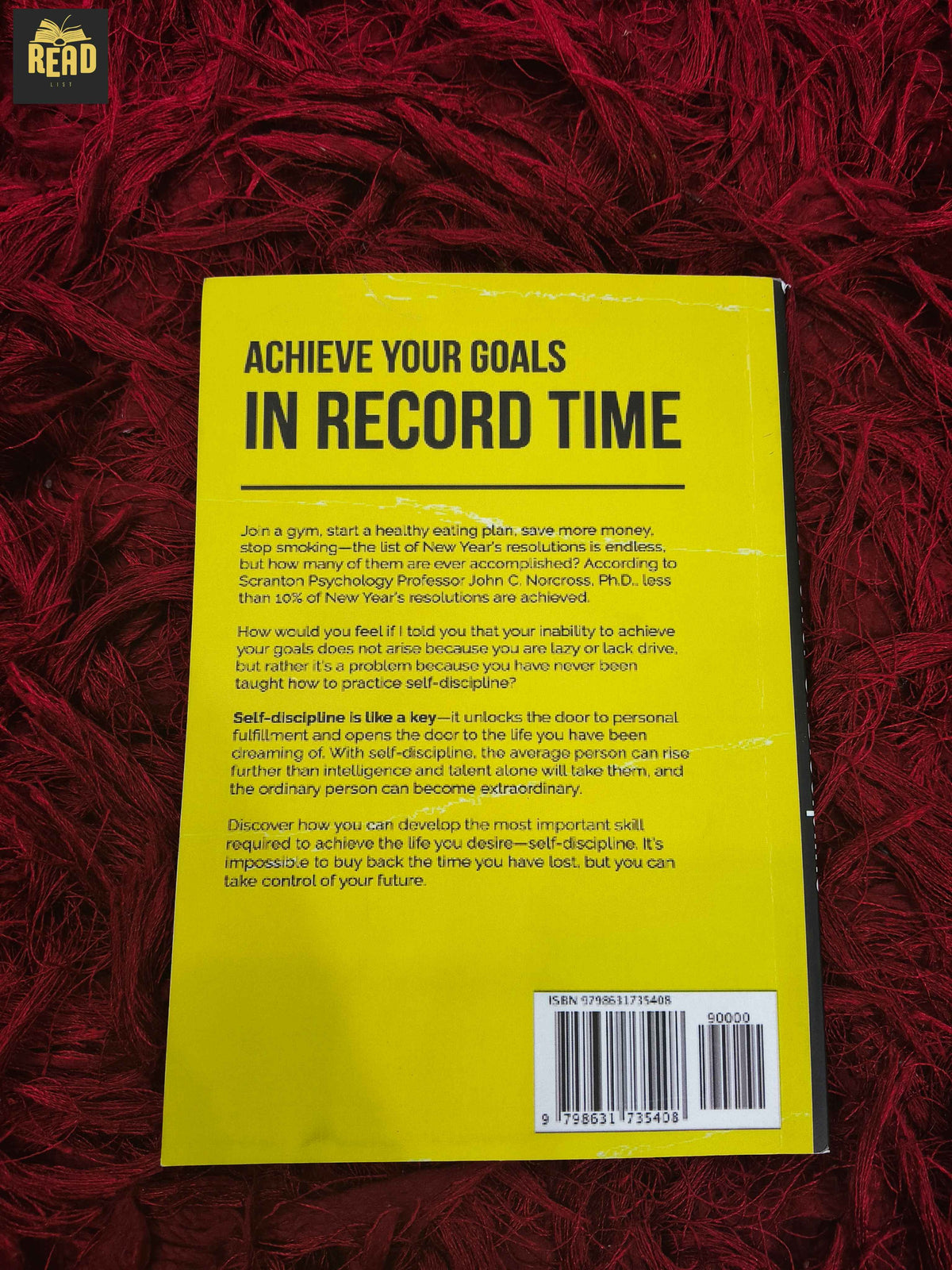 The Power of Discipline by Daniel Walter back cover