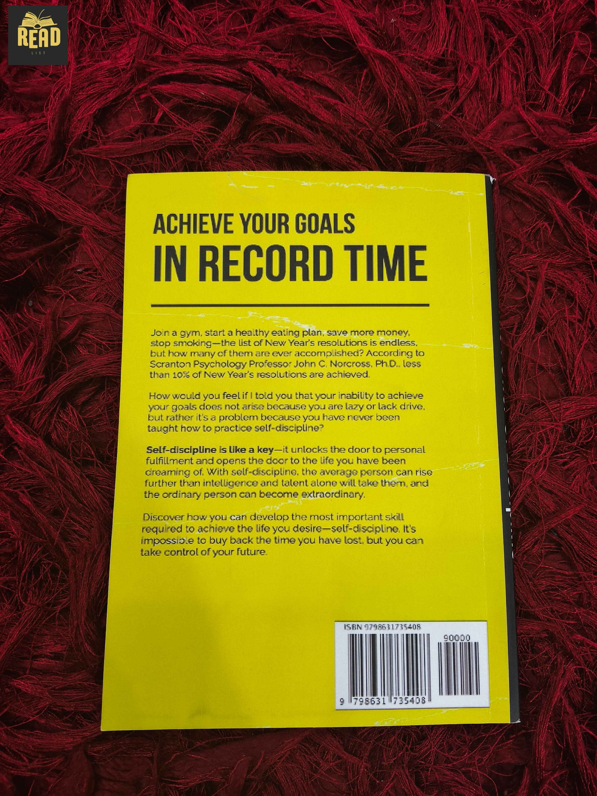 The Power of Discipline by Daniel Walter back cover
