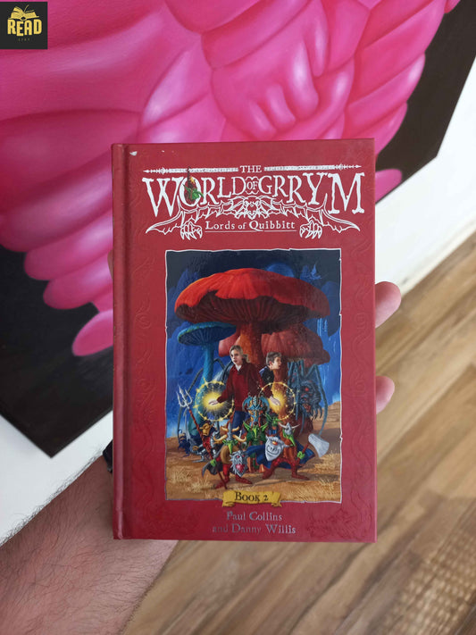 The World of Grrym Lords of Quibbitt Book 2 by Paul Collins front cover