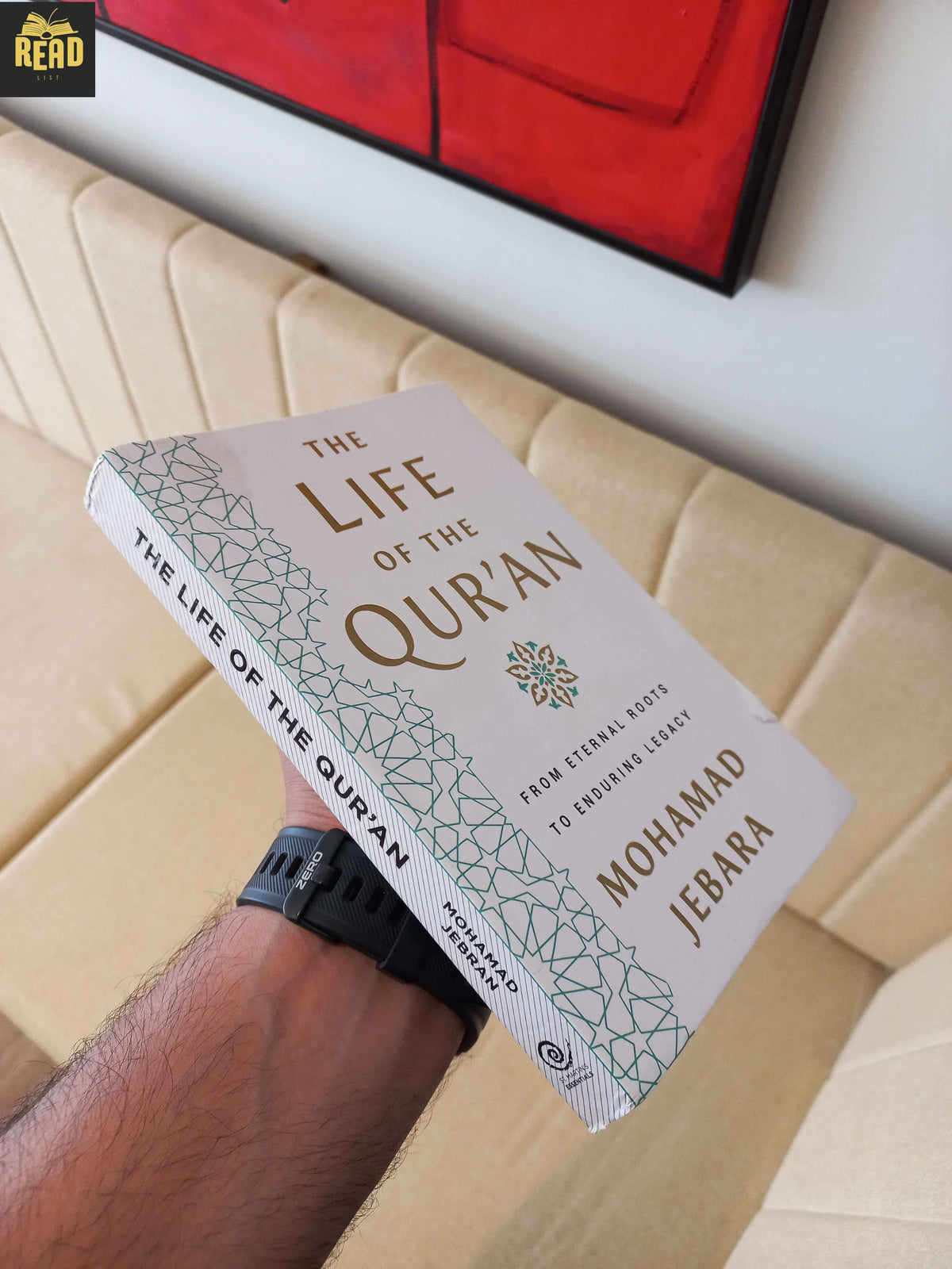 The Life of the Quran by Mohamad Jebara book spine