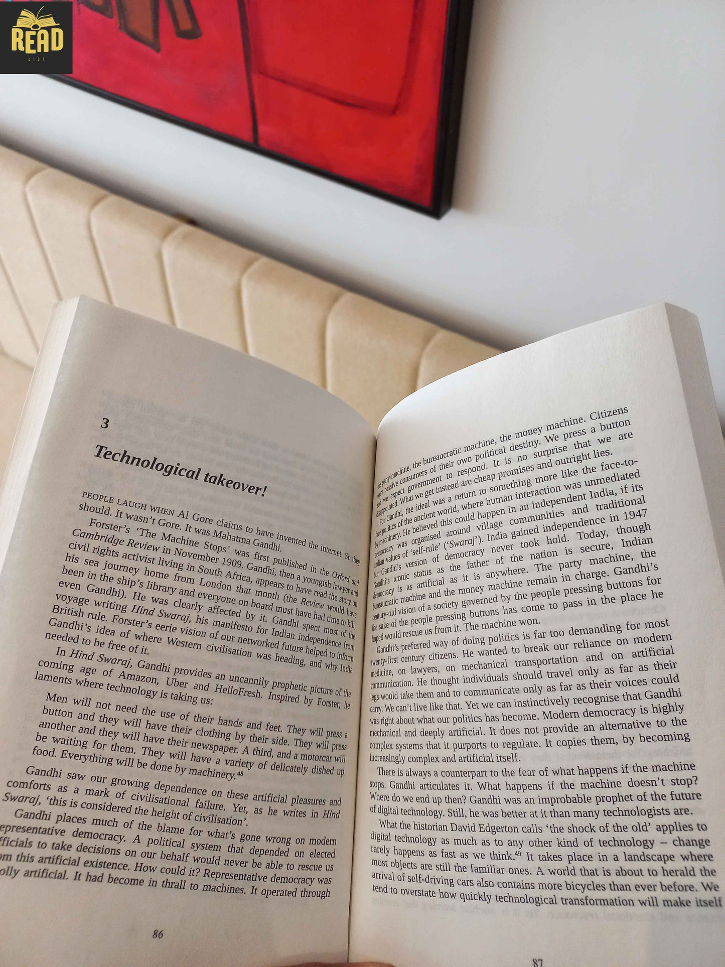 Inside pages of How Democracy Ends by David Runciman