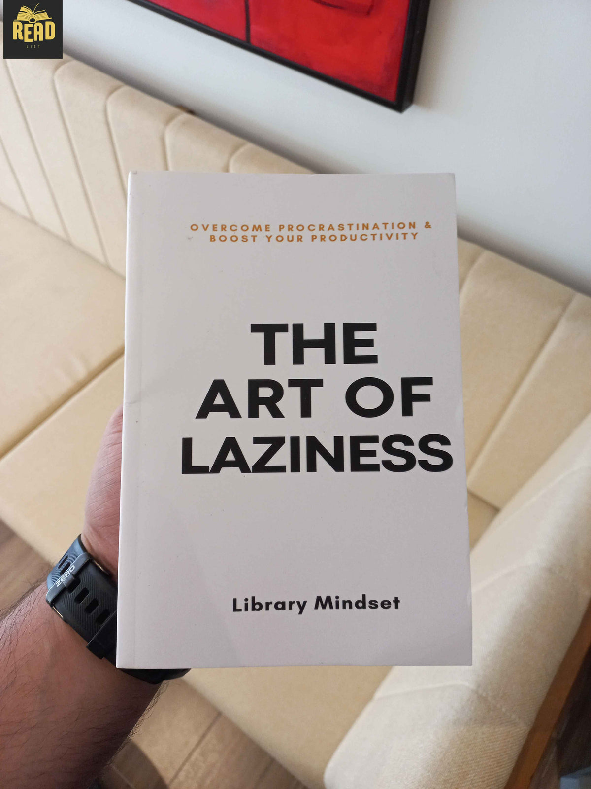 The Art of Laziness by Library Mindset front cover